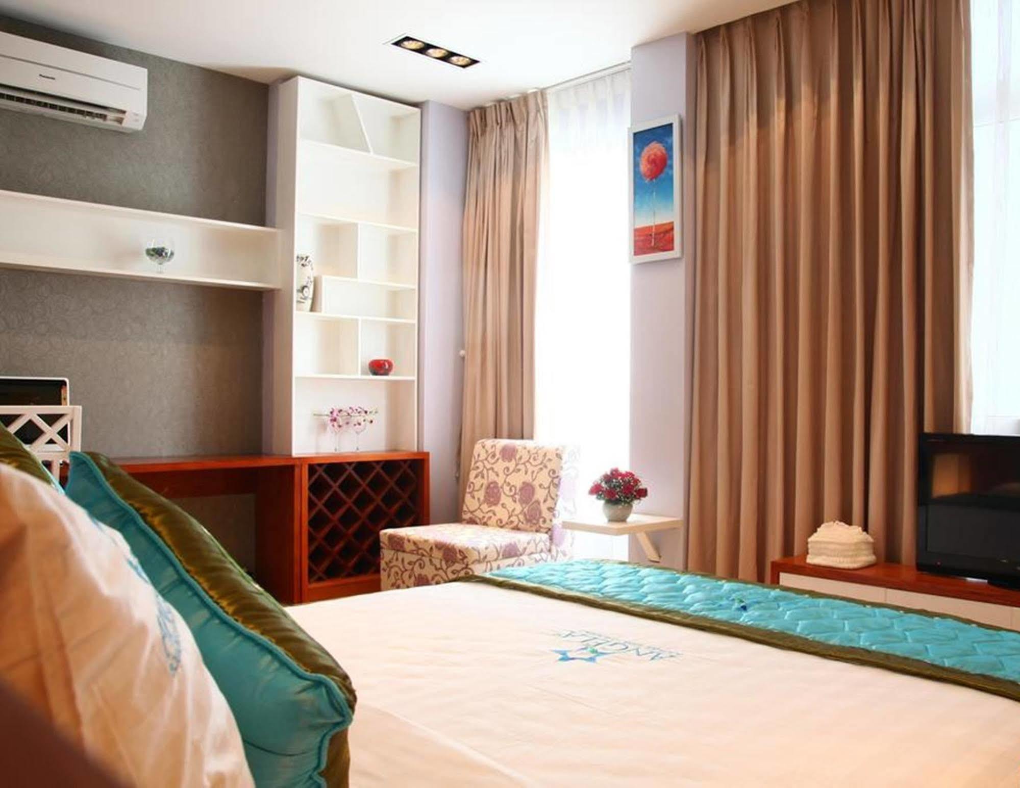 Angela Boutique Serviced Residence Ho Chi Minh-staden Exteriör bild